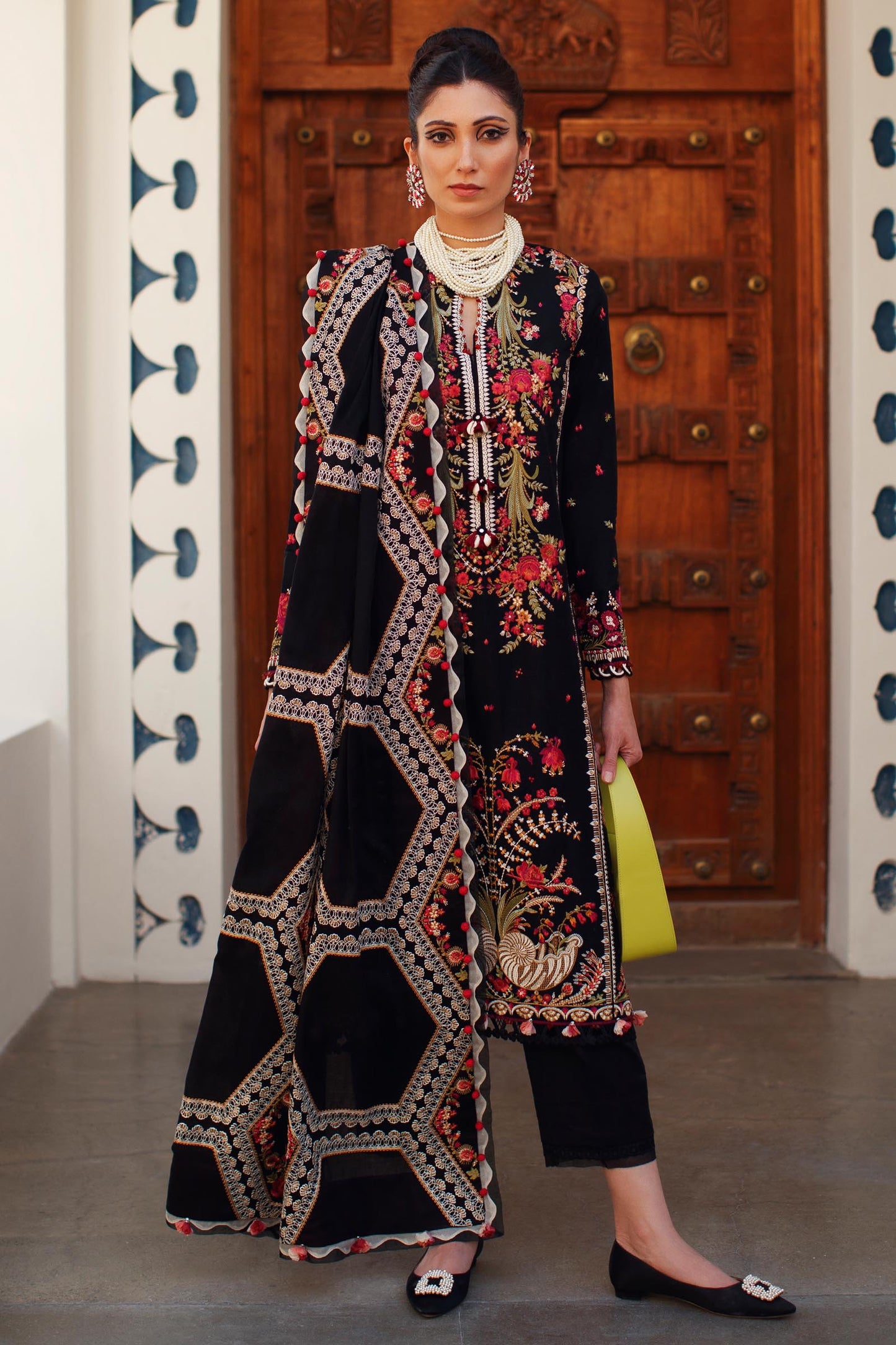 EL22-12 A (AIREEN) | Elan Lawn 2022 | Unstitched Embroidered Lawn Suit