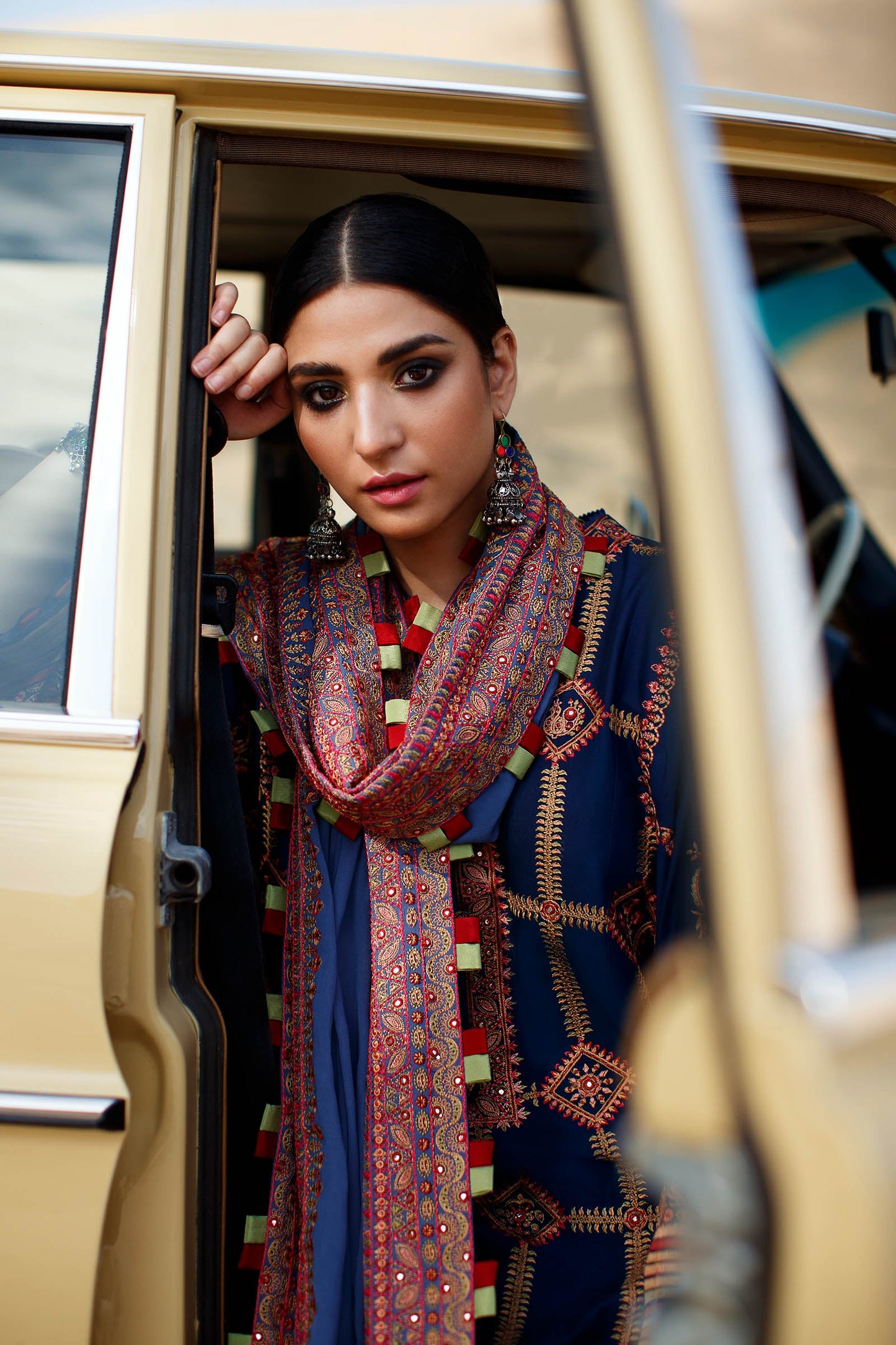 LINA (ZL22-13 B) | Zaha Summer Lawn Collection 2022 | Unstitched Embroidered Lawn Suits
