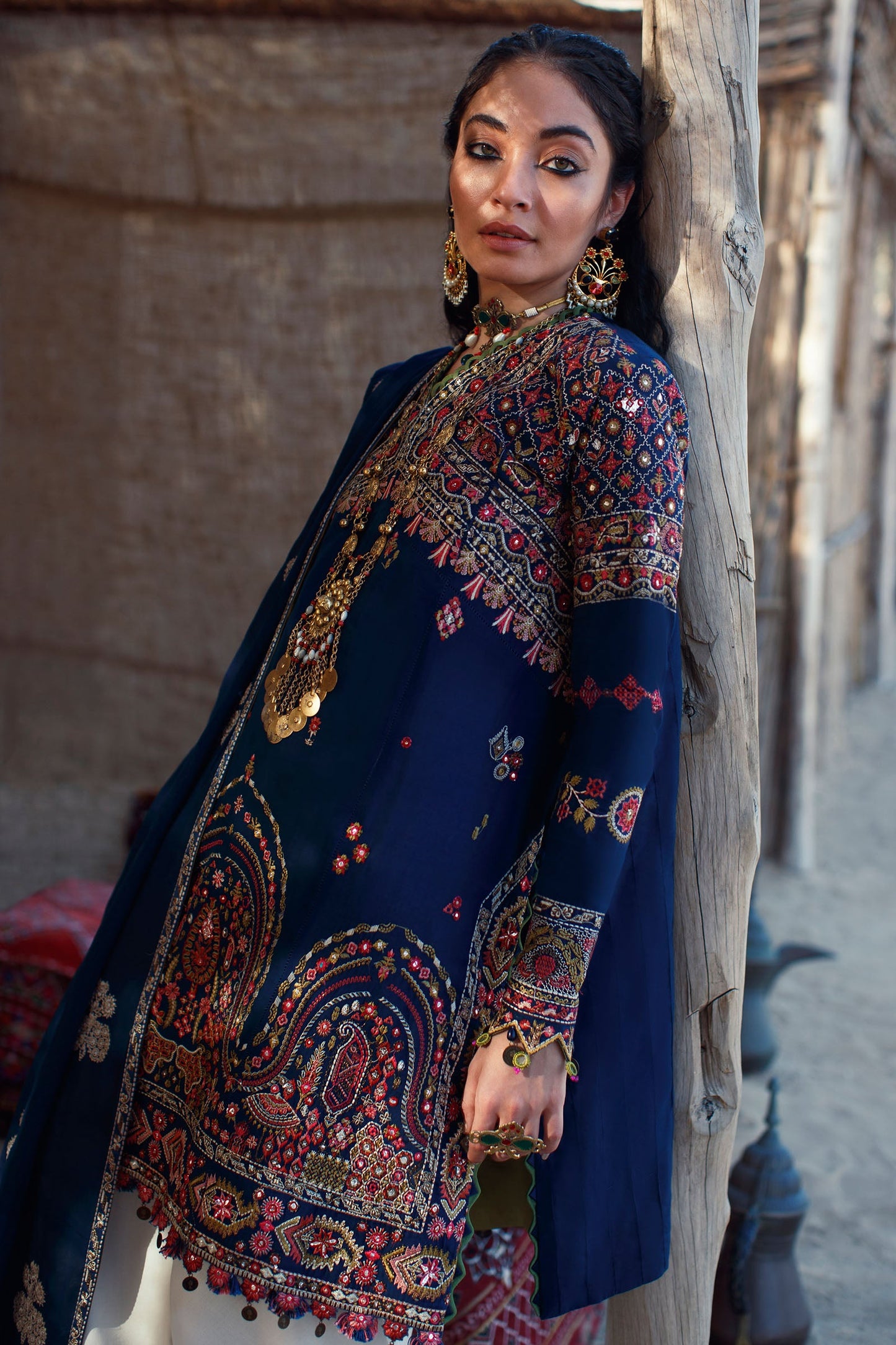 EL22-07 B (ZEINA) | Elan Lawn 2022 | Unstitched Embroidered Lawn Suit