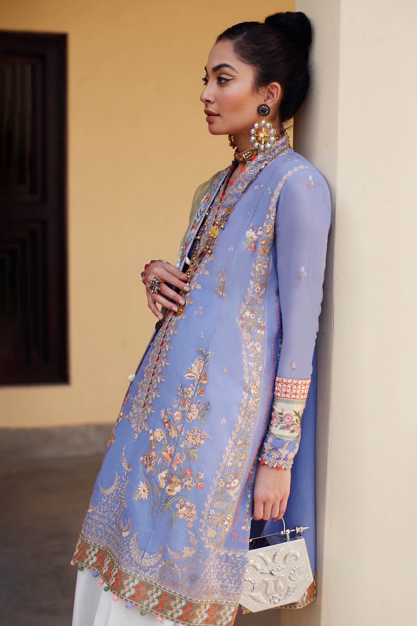 EL22-02 B (ZENEL) | Elan Lawn 2022 | Unstitched Embroidered Lawn Suit