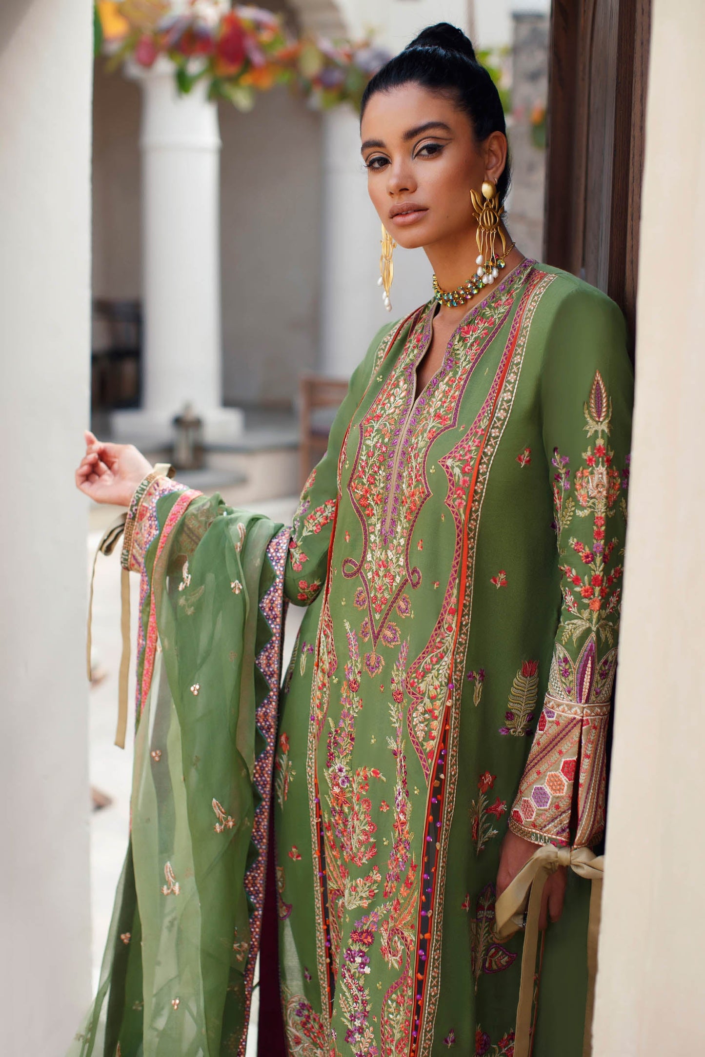 EL22-06 A (ELNAZ) | Elan Lawn 2022 | Unstitched Embroidered Lawn Suit