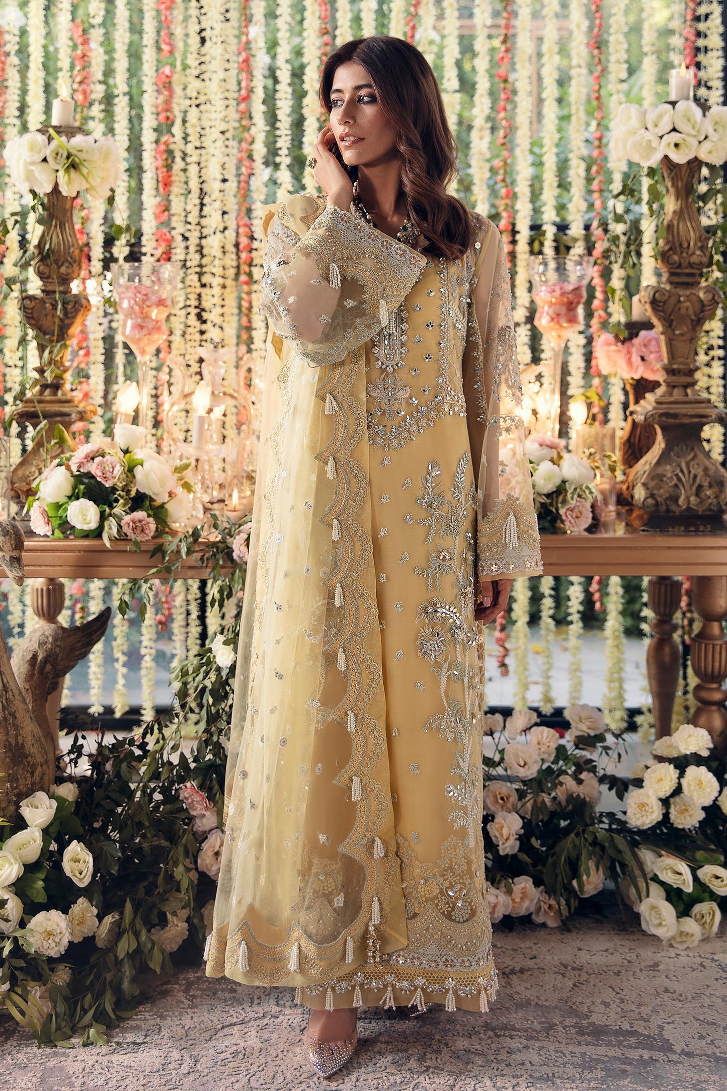 ASTRELLA (ZRW-20744) | Zaha Gossamer RTW Collection 2022 | Stitched Embellished Suits