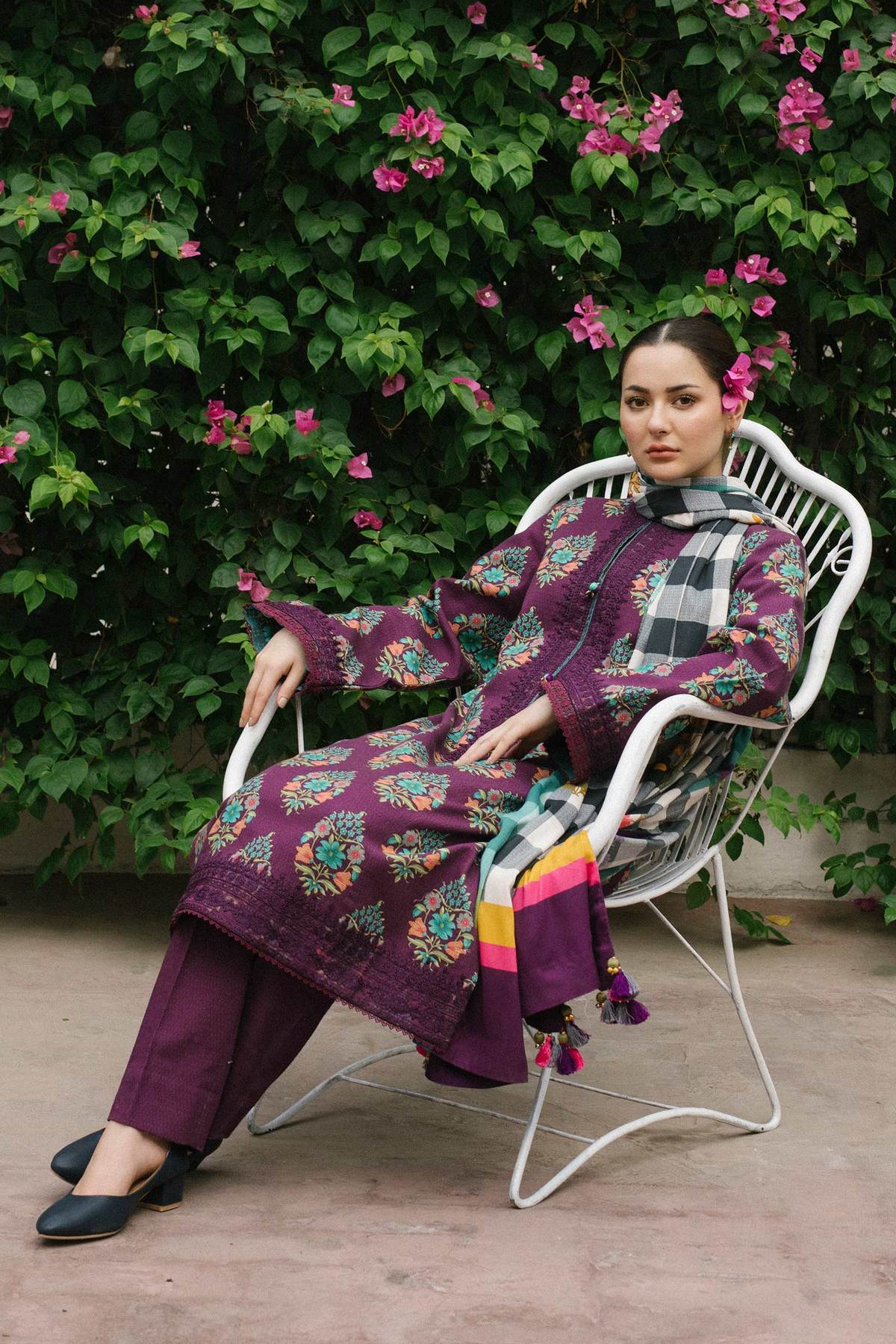 ZW21-3B | Zara Shahjahan Coco Winter 2021 Collection | Unstitched Embroidered Khaddar Suits