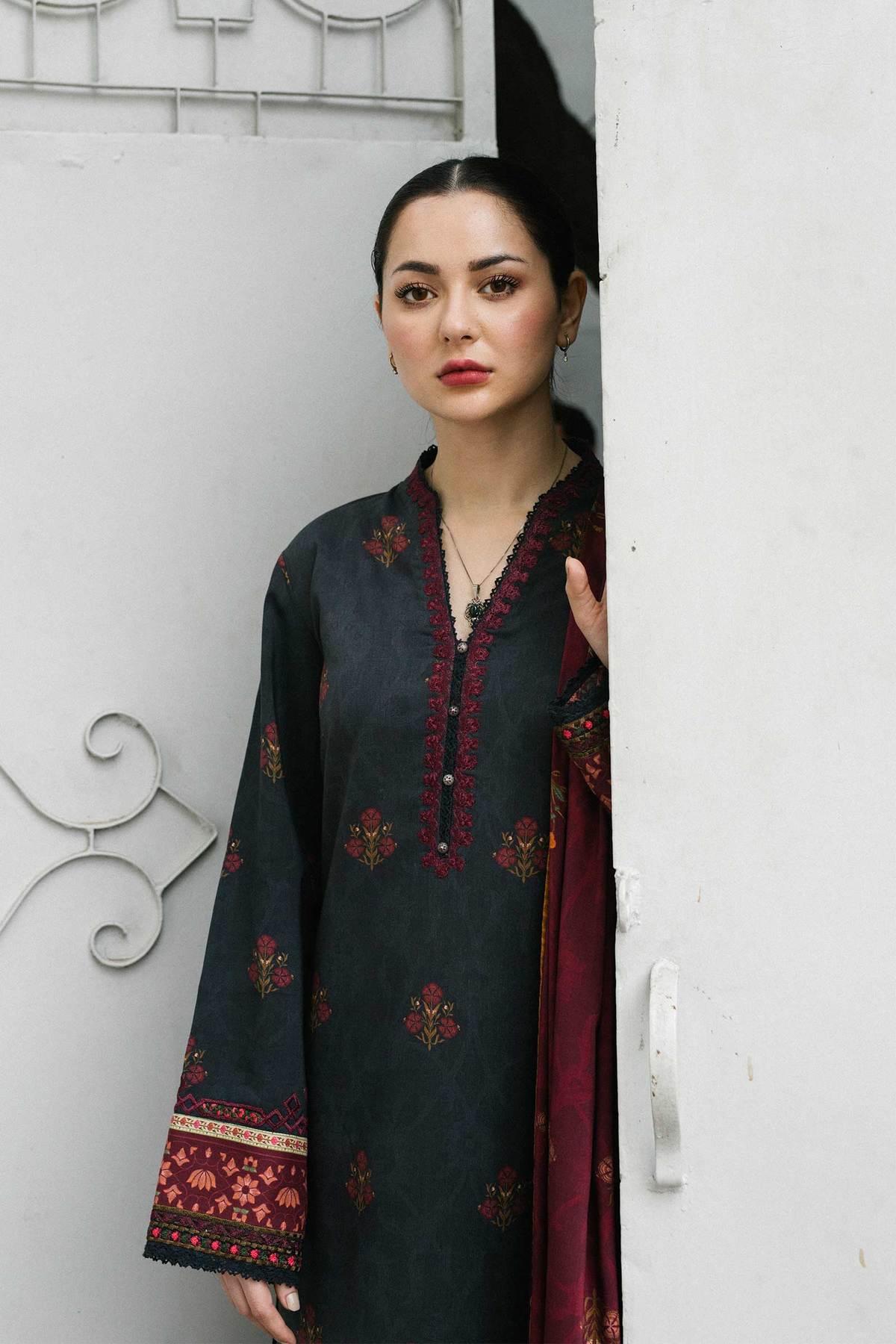 ZW21-5A | Zara Shahjahan Coco Winter 2021 Collection | Unstitched Embroidered linen Suits