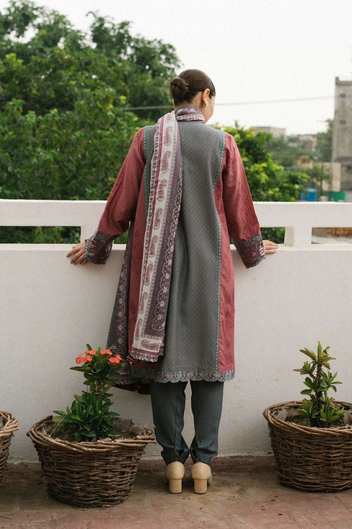 ZW21-6B | Zara Shahjahan Coco Winter 2021 Collection | Unstitched Embroidered linen Suits