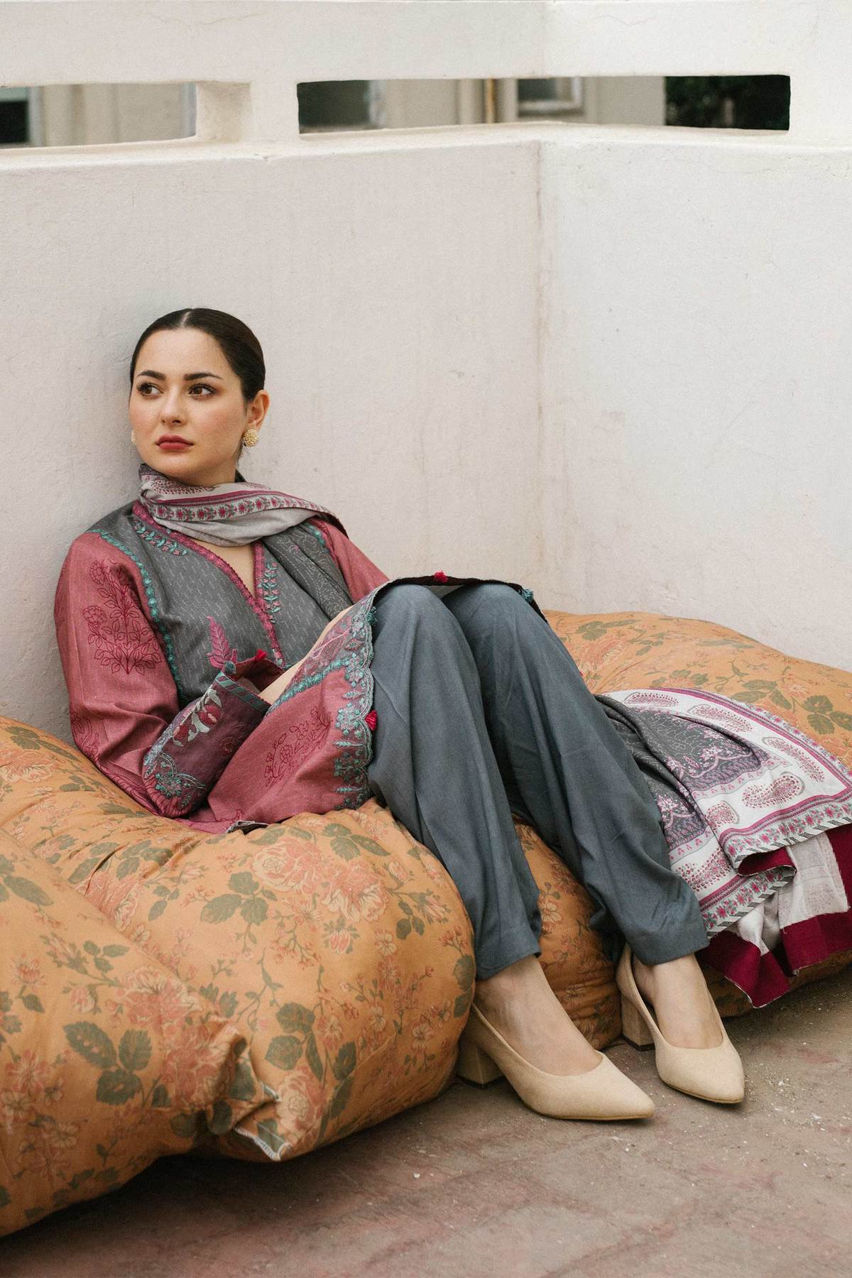ZW21-6B | Zara Shahjahan Coco Winter 2021 Collection | Unstitched Embroidered linen Suits
