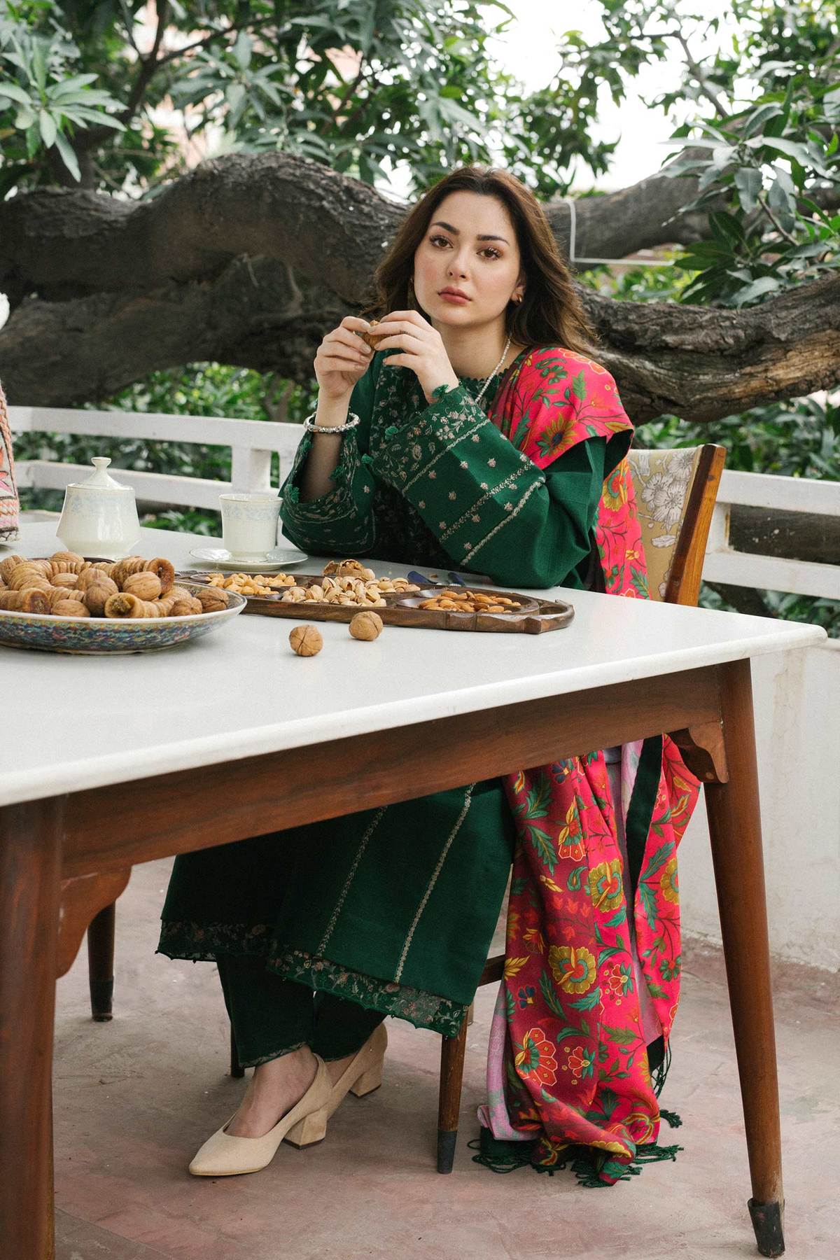 ZW21-8A | Zara Shahjahan Coco Winter 2021 Collection | Unstitched Embroidered Light Khaddar Suits