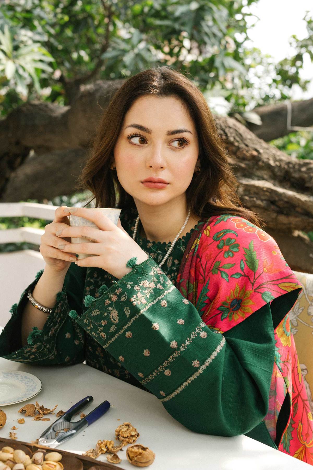 ZW21-8A | Zara Shahjahan Coco Winter 2021 Collection | Unstitched Embroidered Light Khaddar Suits