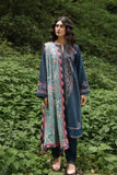ZW22-1B | Zara Shahjahan Coco Winter Collection 2022 | Unstitched Embroidered Khaddar Linen Suits