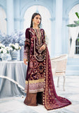 MON AMOUR - LOOK 05 | AIK Atelier Mon Amour Velvet 2021 Unstitched Embroidered Velvet Suits
