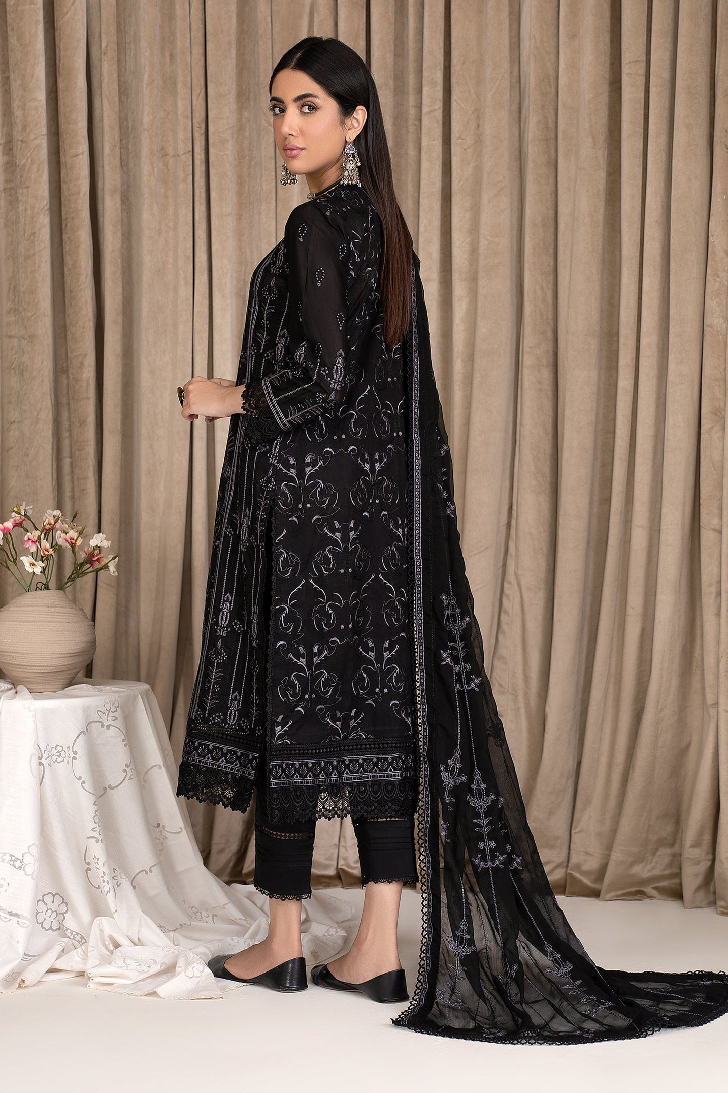 ZEL 10 Dark Aura | Zarif Unstitched Lawn | Eid Ul Adha Collection23