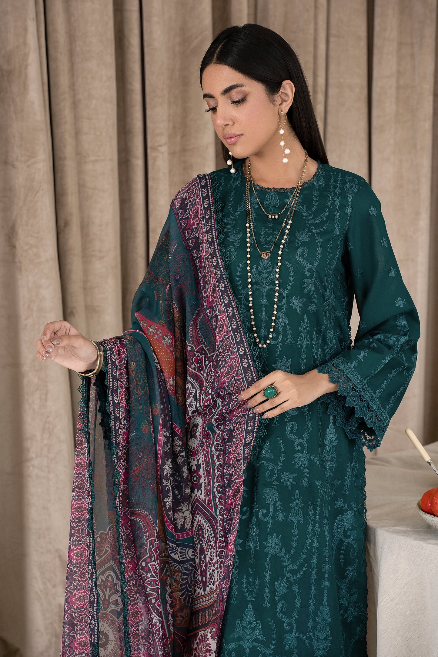 ZEL 05 Emerald| Zarif Unstitched Lawn | Eid Ul Adha Collection23