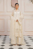 LF-PCN-117-A-White | MariaB M.Luxe Fabrics | Unstitched Embroidered Fabric