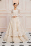 LF-PN-123-A-White | MariaB M.Luxe Fabrics | Unstitched Embroidered Fabric