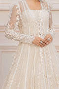 LF-PN-123-A-White | MariaB M.Luxe Fabrics | Unstitched Embroidered Fabric