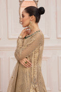 LF-ZN-120-A-Golden | MariaB M.Luxe Fabrics | Unstitched Embroidered Fabric