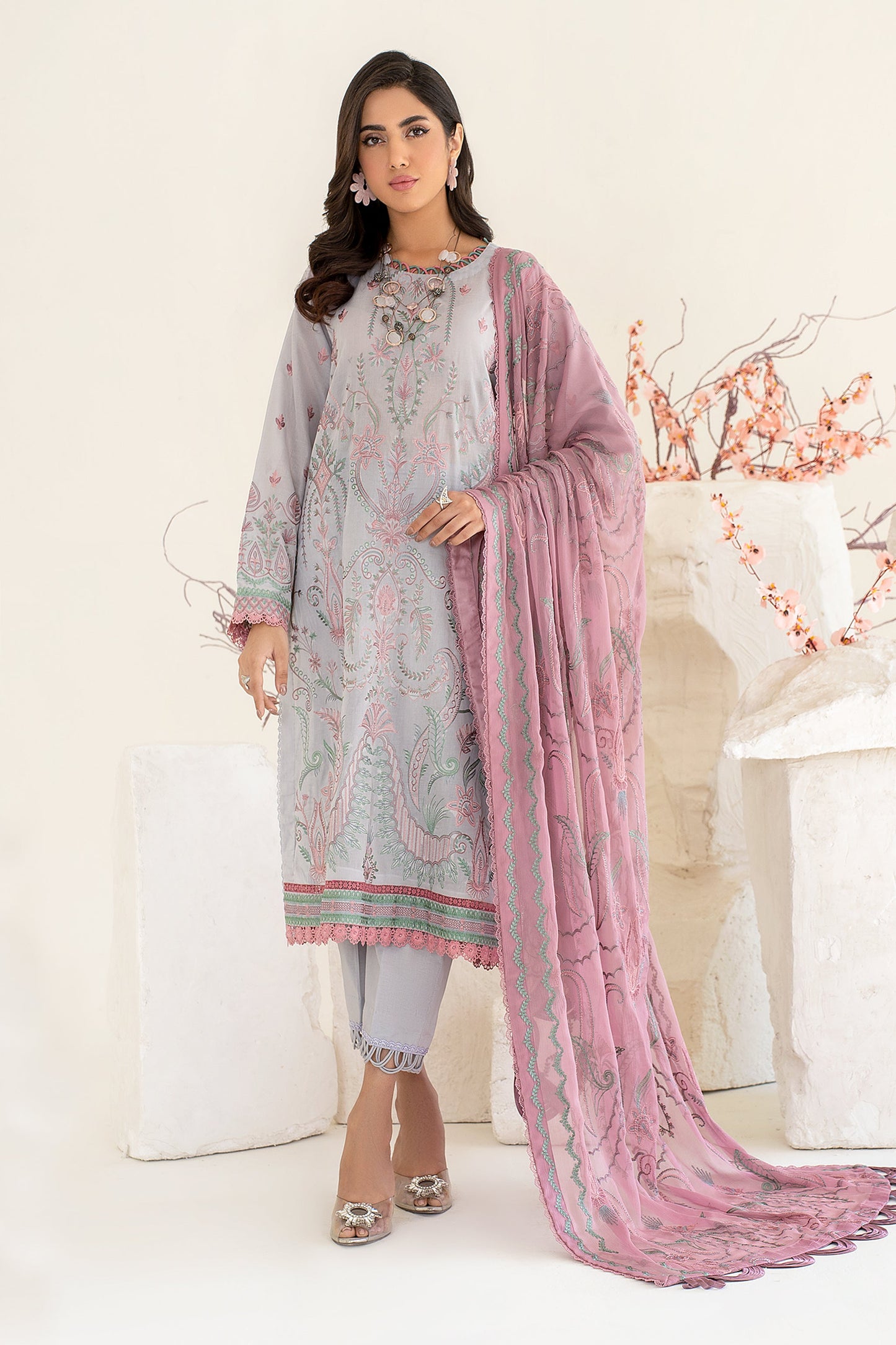 ZEL 04 Izel | Zarif Unstitched Lawn | Eid Ul Adha Collection23