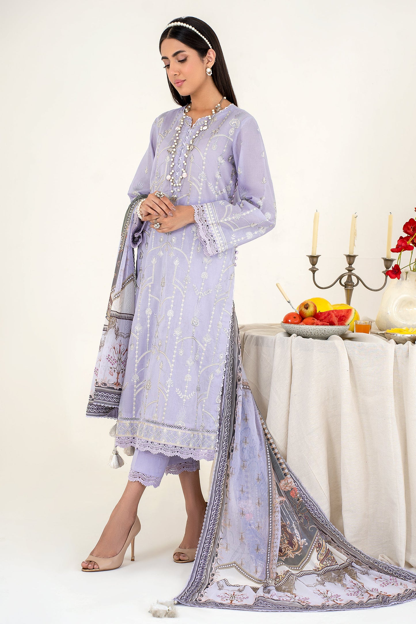 ZEL 06 Water Lily| Zarif Unstitched Lawn | Eid Ul Adha Collection23