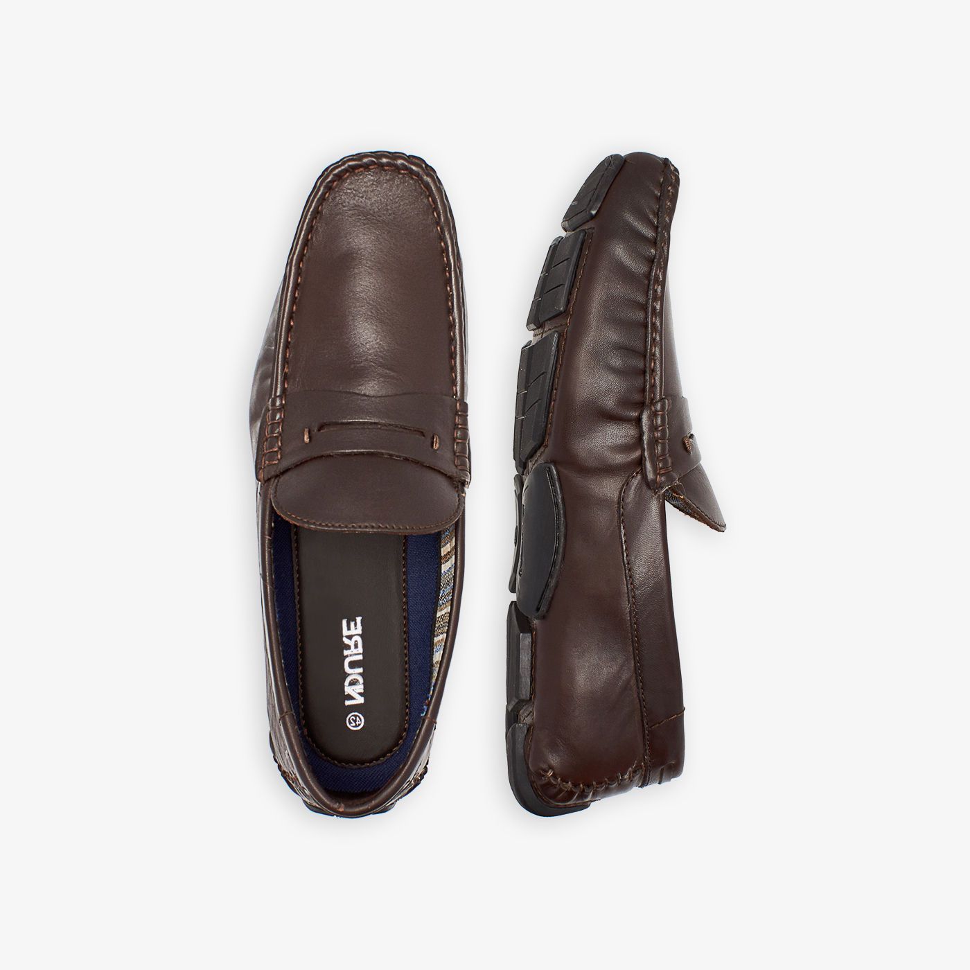 Mens Leather Penny Loafers