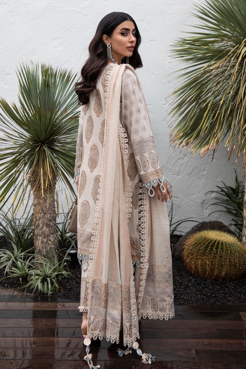 M221-011B-CU | Sana Safinaz Muzlin Spring Collection 2022 Vol 1 | Unstitched Printed Lawn Suits