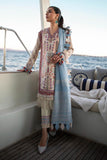 M221-012B-CM | Sana Safinaz Muzlin Spring Collection 2022 Vol 1 | Unstitched Printed Lawn Suits