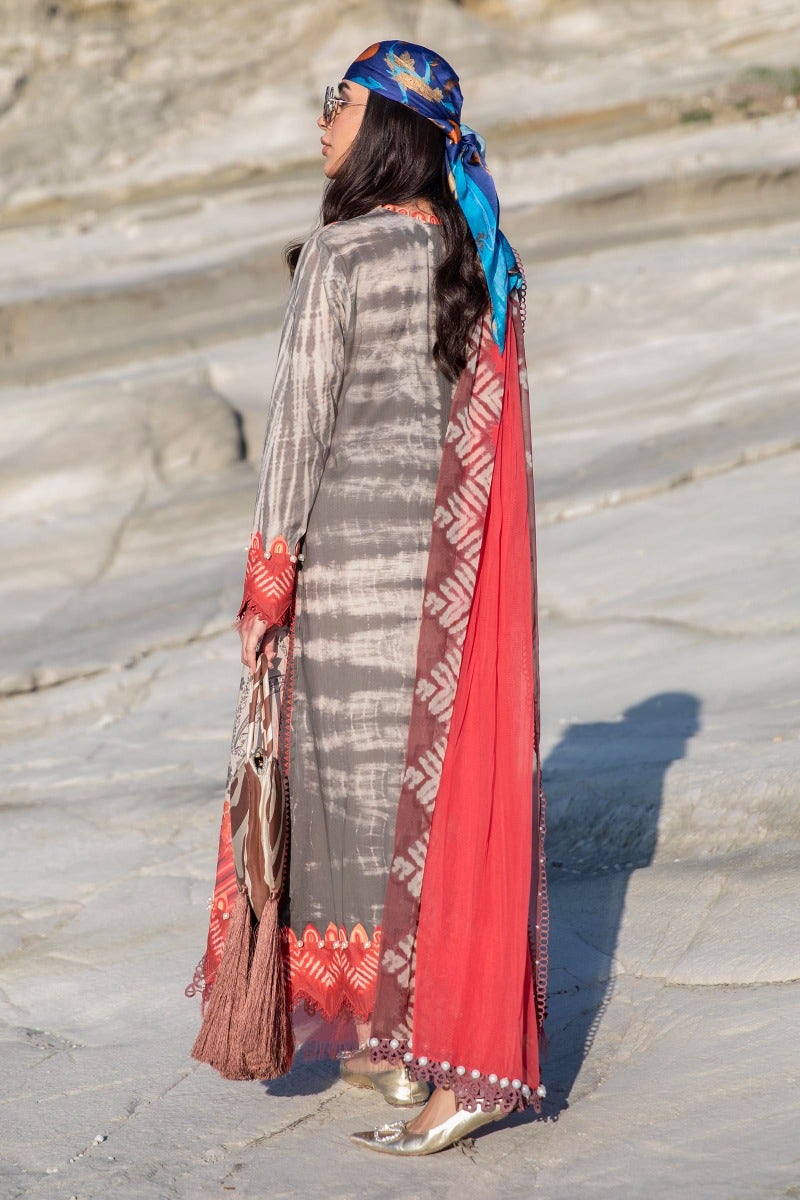 M221-013B-CI | Sana Safinaz Muzlin Spring Collection 2022 Vol 1 | Unstitched Printed Lawn Suits