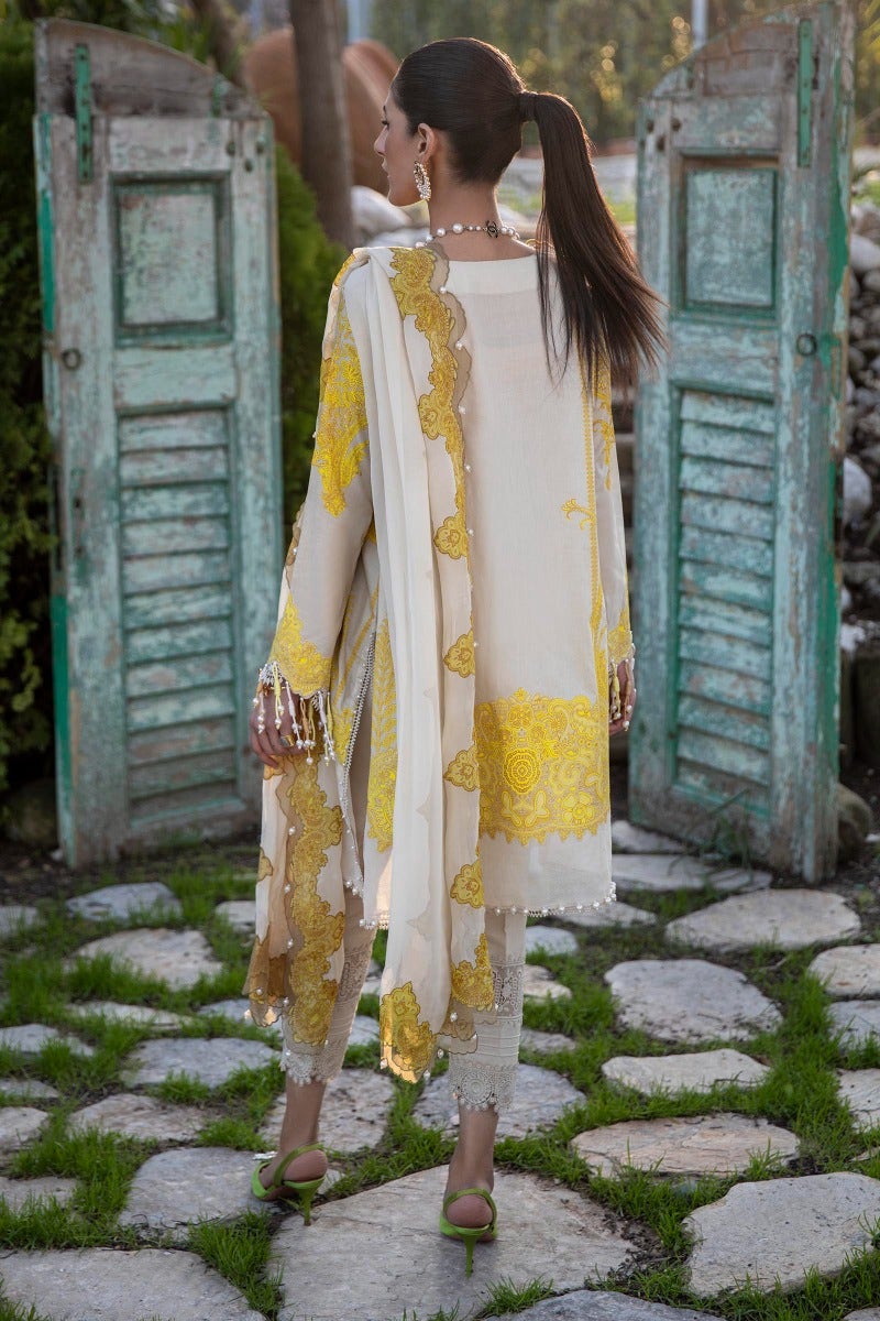 M221-015A-CI | Sana Safinaz Muzlin Spring Collection 2022 Vol 1 | Unstitched Printed Lawn Suits