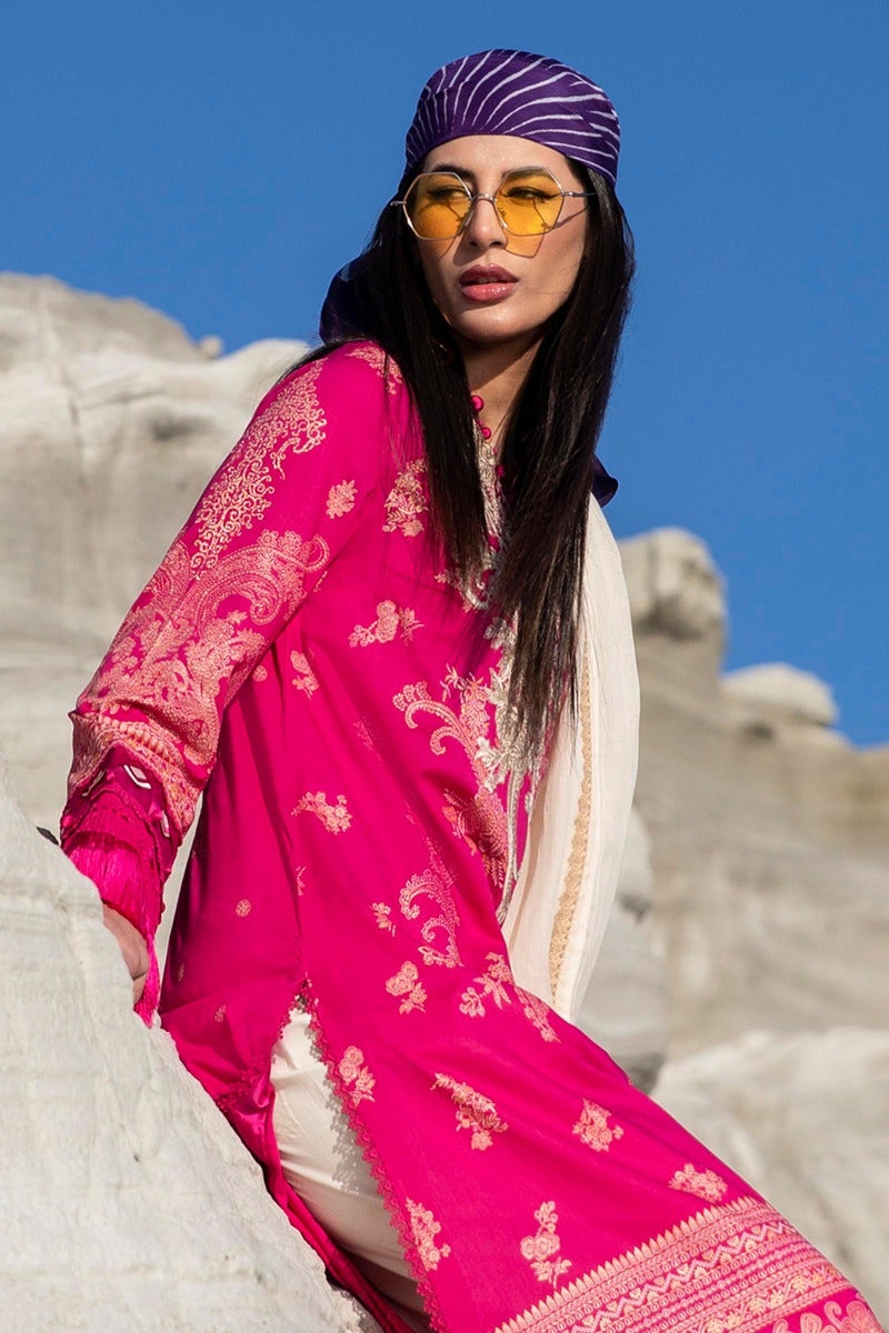 M221-001A-CM | Sana Safinaz Muzlin Spring Collection 2022 Vol 1 | Unstitched Printed Lawn Suits