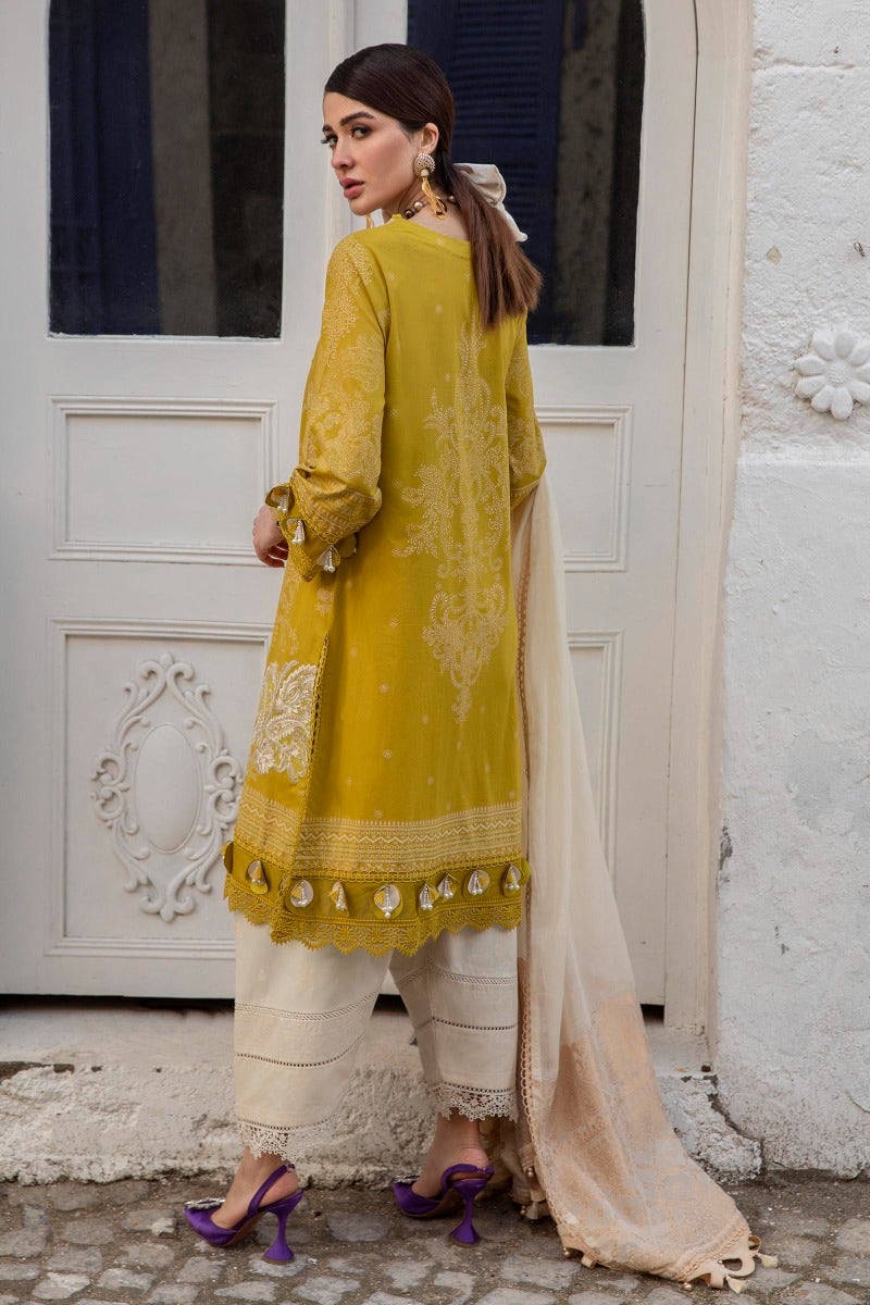 M221-001B-CM | Sana Safinaz Muzlin Spring Collection 2022 Vol 1 | Unstitched Printed Lawn Suits
