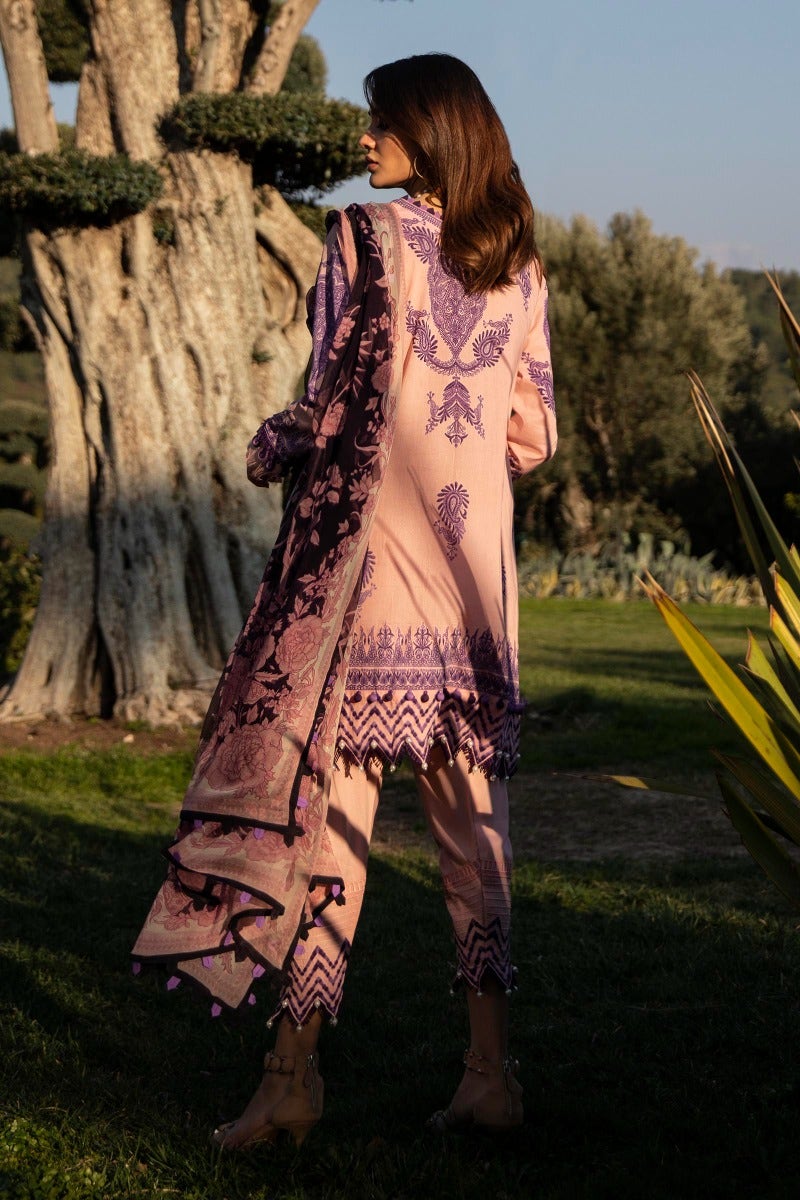M221-002A-CM | Sana Safinaz Muzlin Spring Collection 2022 Vol 1 | Unstitched Printed Lawn Suits