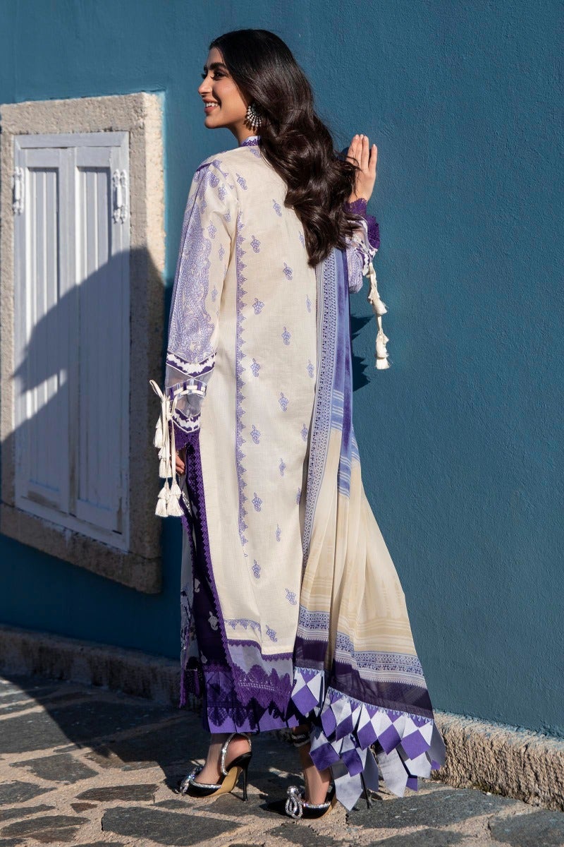 M221-003A-CI | Sana Safinaz Muzlin Spring Collection 2022 Vol 1 | Unstitched Printed Lawn Suits