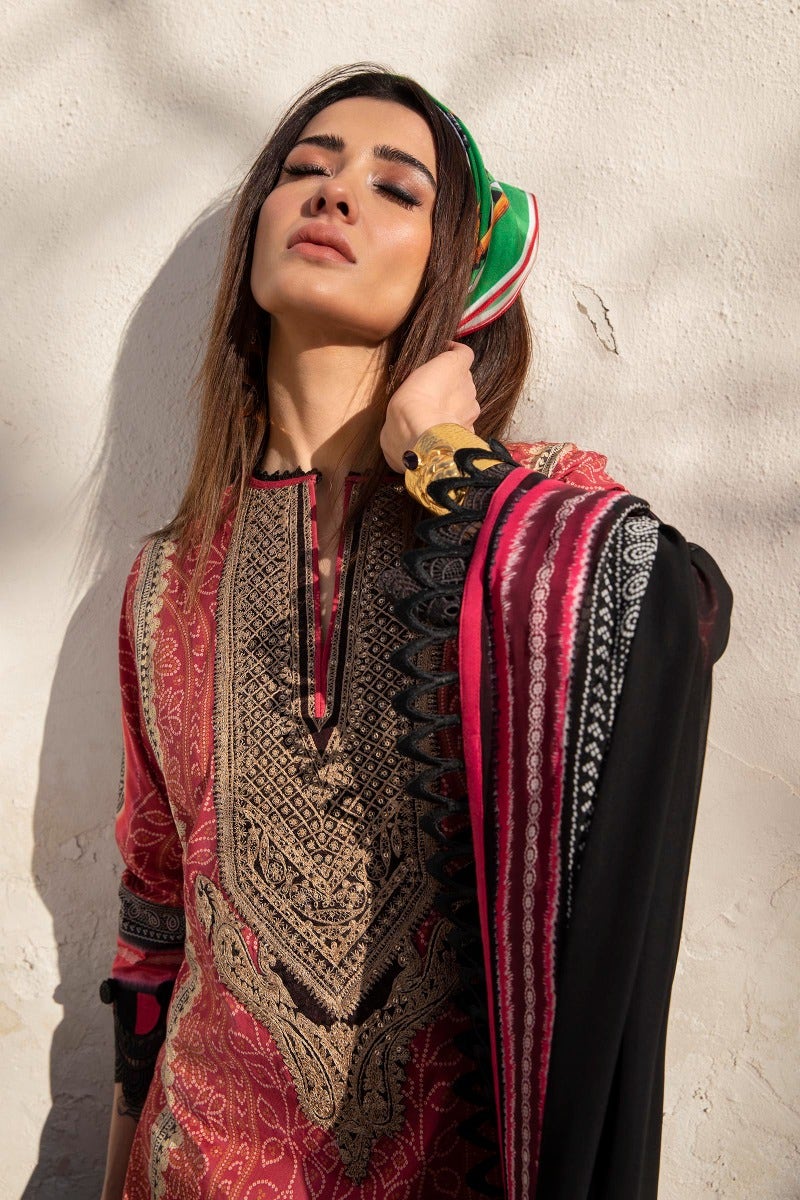 M221-004B-CI | Sana Safinaz Muzlin Spring Collection 2022 Vol 1 | Unstitched Printed Lawn Suits