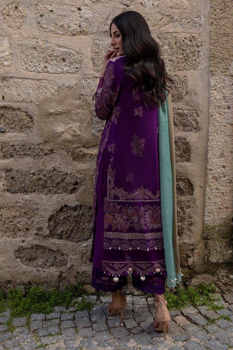 M221-005A-CU | Sana Safinaz Muzlin Spring Collection 2022 Vol 1 | Unstitched Printed Lawn Suits