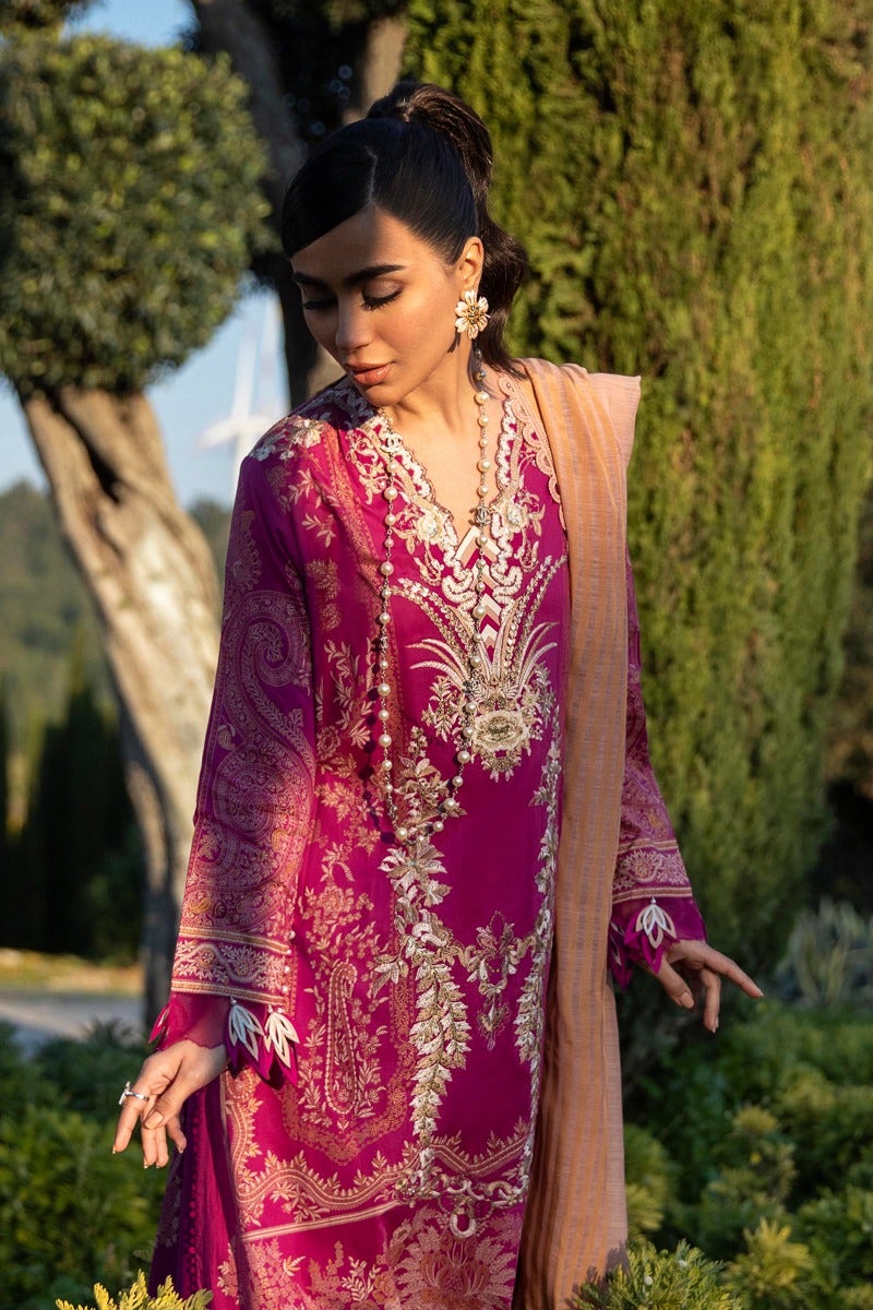 M221-005B-CU | Sana Safinaz Muzlin Spring Collection 2022 Vol 1 | Unstitched Printed Lawn Suits