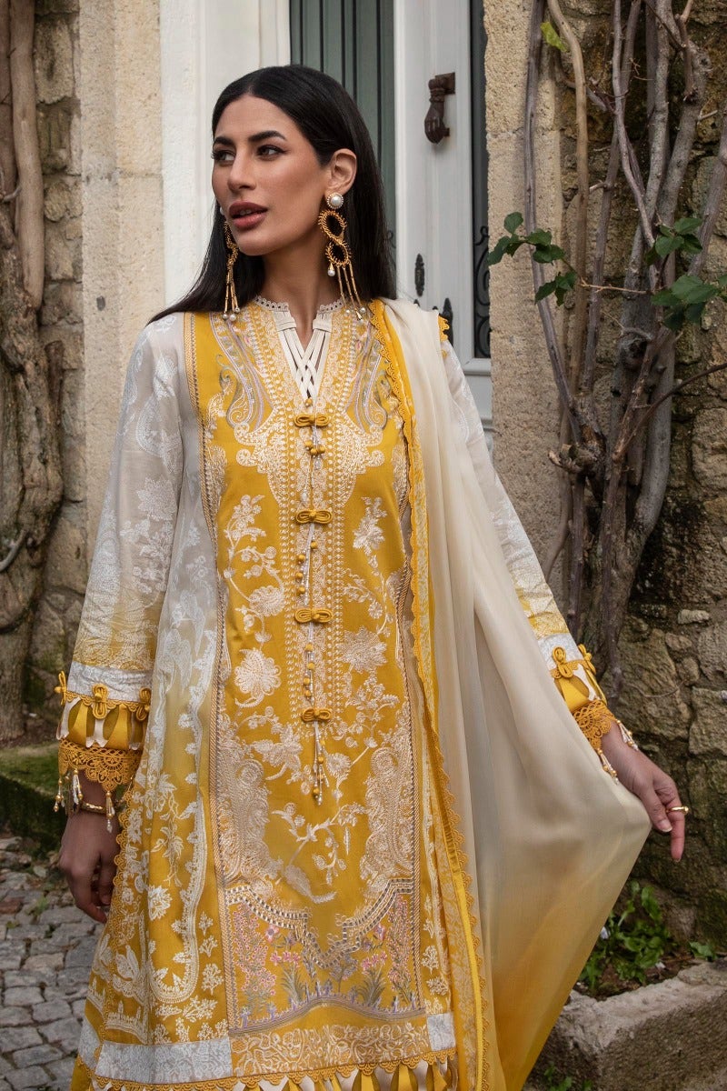 M221-006B-AI | Sana Safinaz Muzlin Spring Collection 2022 Vol 1 | Unstitched Printed Lawn Suits