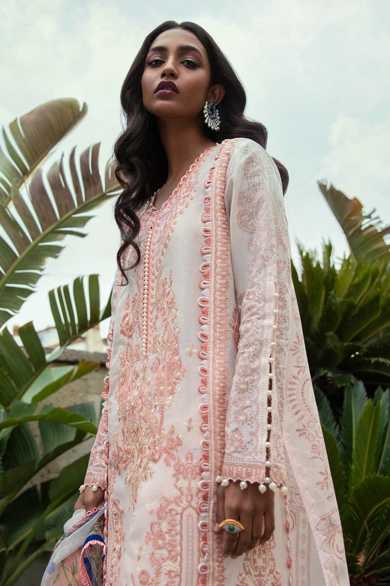 M221-007B-CH | Sana Safinaz Muzlin Spring Collection 2022 Vol 1 | Unstitched Printed Lawn Suits