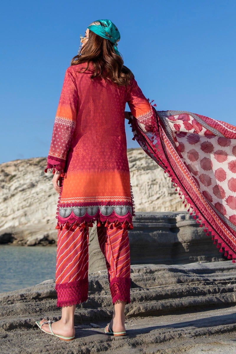M221-008B-CI | Sana Safinaz Muzlin Spring Collection 2022 Vol 1 | Unstitched Printed Lawn Suits