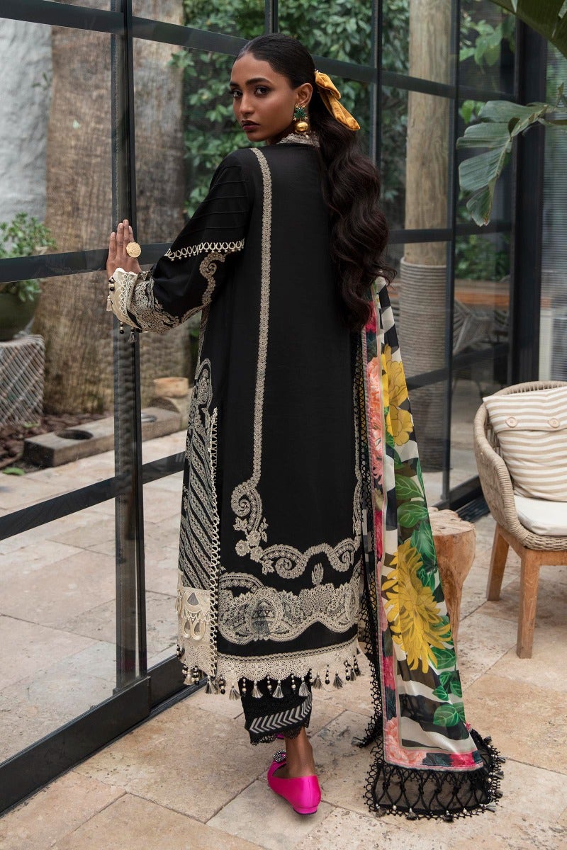 M221-009A-CK | Sana Safinaz Muzlin Spring Collection 2022 Vol 1 | Unstitched Printed Lawn Suits