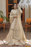 SM-07 | Qalamkar Shadmani Luxury Formals Collection 2021 | Unstitched Embroidered Organza Suits