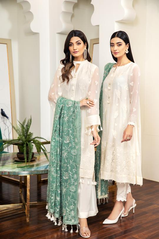 Lilas | Alizeh Royale De Luxe Collection | Unstitched Embroidered Chiffon Suits