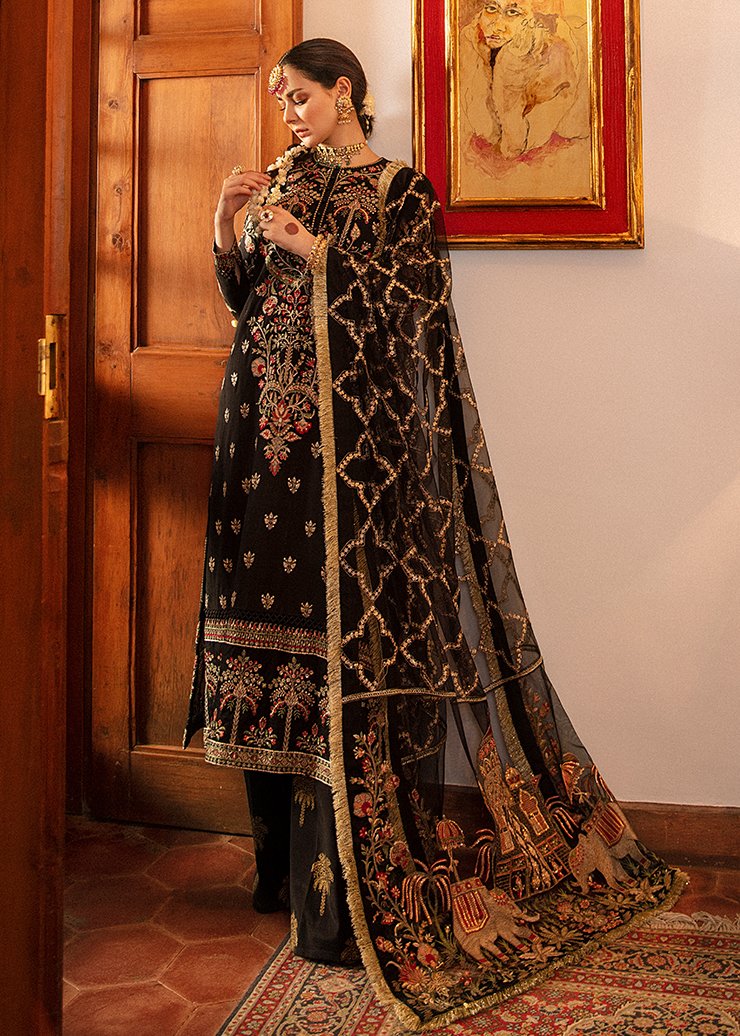 Mahjabeen | Afrozeh Shehnai Wedding Formals 2021 | Unstitched Embroidered Suit