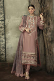 NW-01 | Qalamkar Qline Linen Winter Collection 2021 | Unstitched Embroidered Organza Suits