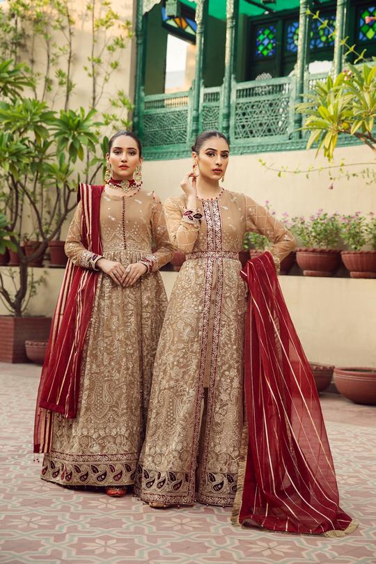 Aangan | Alizeh Embroidered Chiffon Festive Collection Shahtaj | Unstitched Embroidered Chiffon Suits