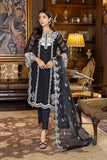 Mystique Noir | Azure Luxe Embroidered 3pcs Collections 2023