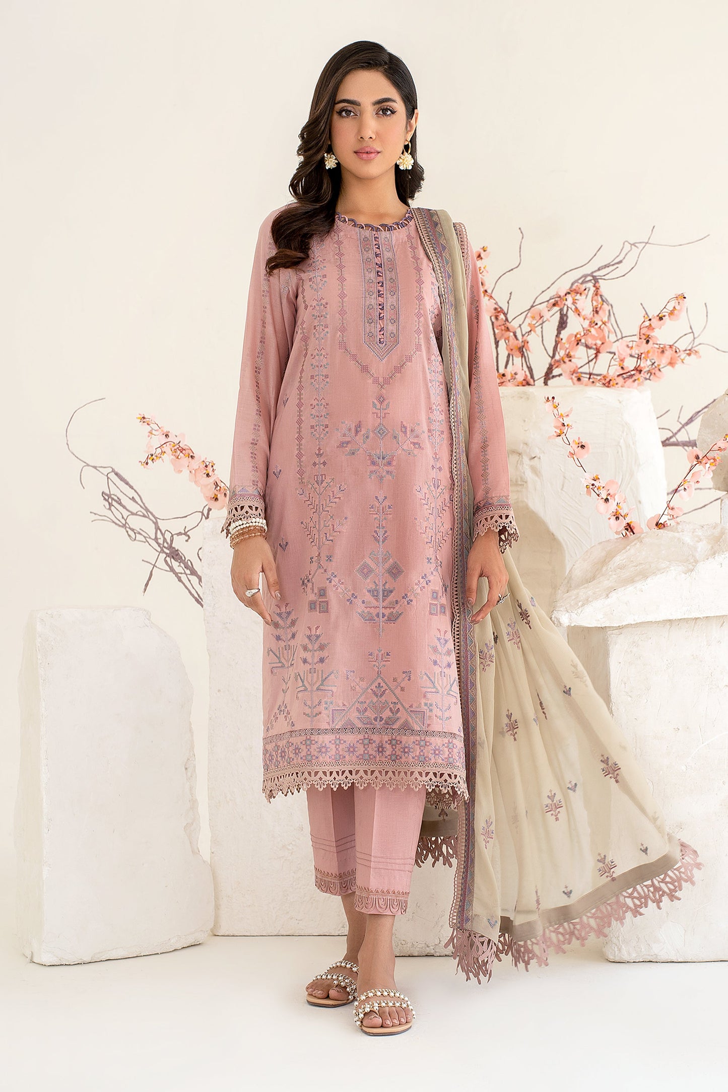 ZEL 02 Fiona | Zarif Unstitched Lawn | Eid Ul Adha Collection23
