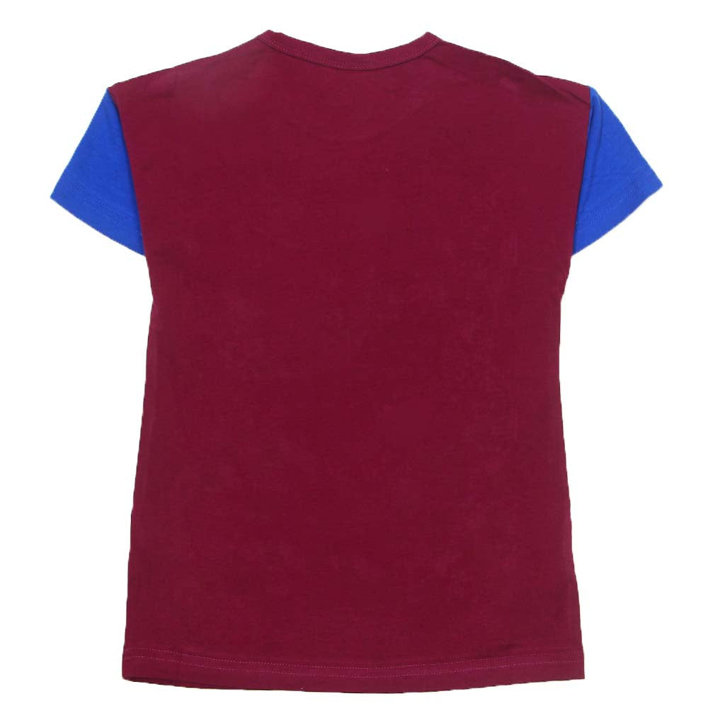 Sequin Bird T-Shirt For Infant Girls - Maroon | Bachaa Party Baby Clothes Girls Tops & T-Shirts