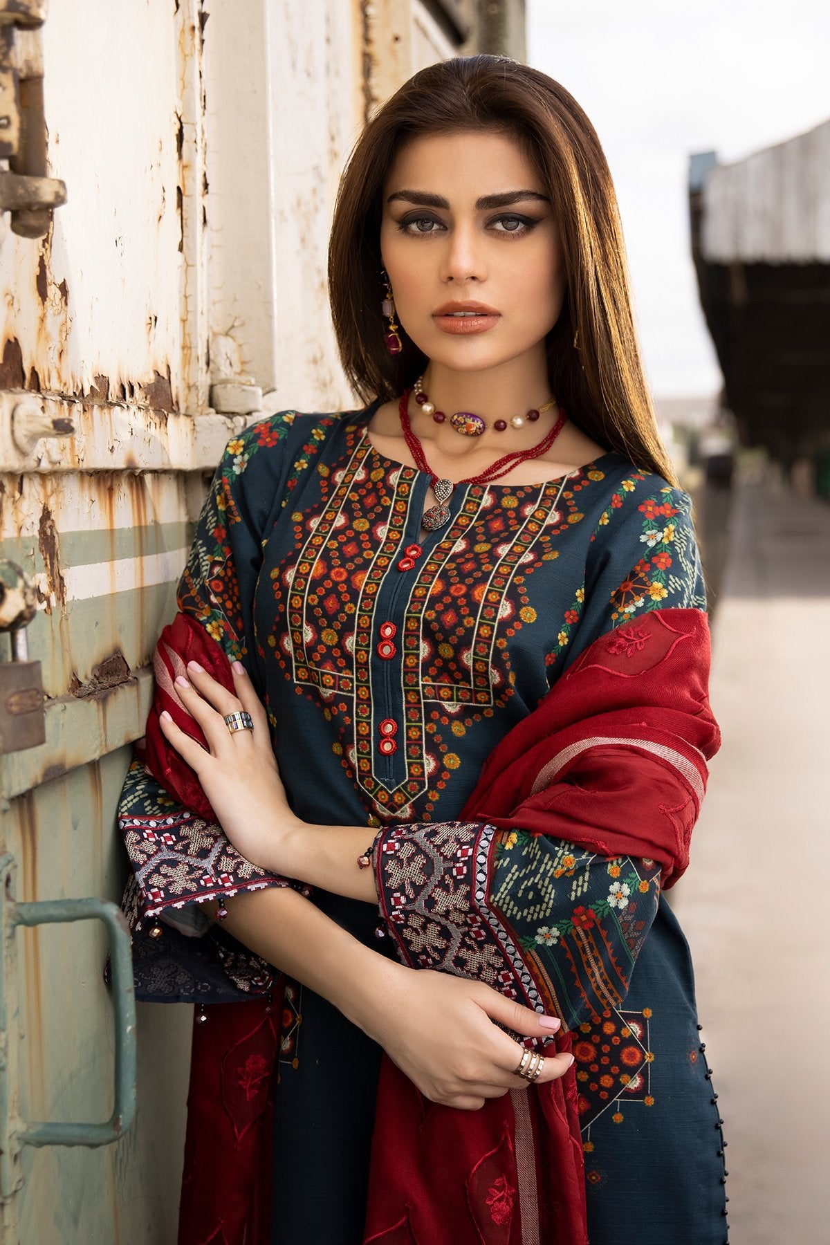 LULUSAR | Nureh Maya Winter Khaddar Collection Vol 2 2021 | Unstitched Embroidered Khaddar Suits