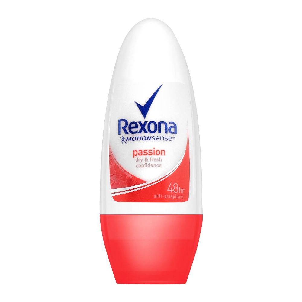 Rexona Motion Sense Passion Dry & Fresh Anti-Perspirant Roll On|  France| DEDORANTS FOR MEN
