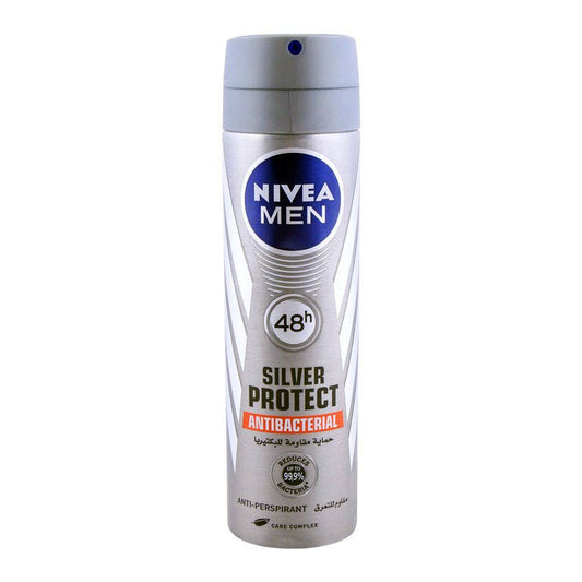 Nivea Men 48H Silver Protect Deodorant Spray| United Arab Emirates| Dedorant for  Men.