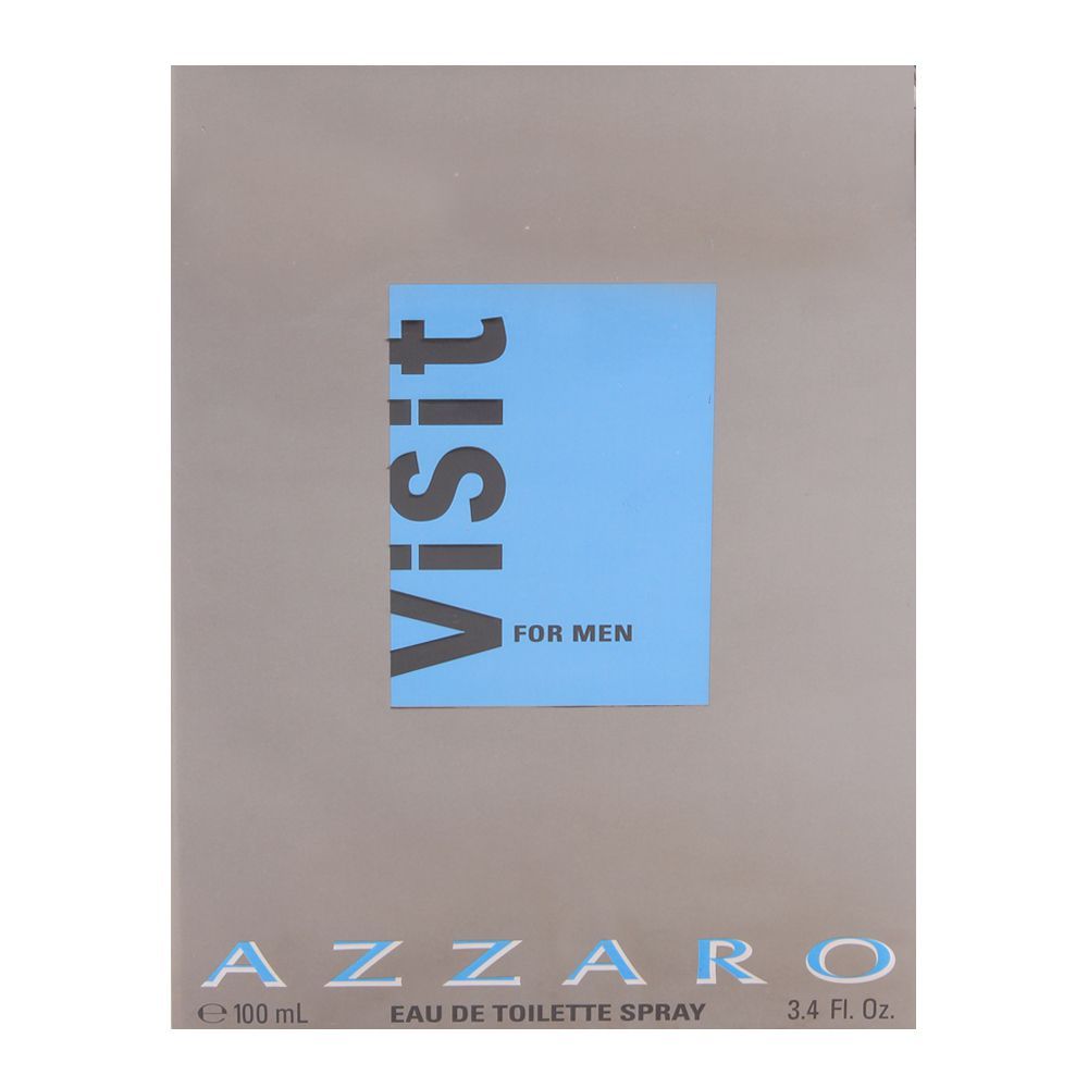 Azzaro Visit For Men Eau De Toilette  | France | Fragrance for  Men.